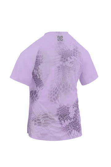 Rekord Short Sleeve Run Tee Lavender - Women's
